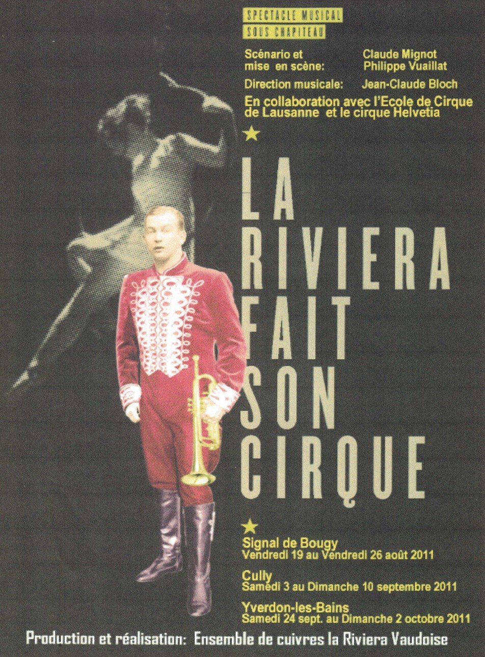 Affiche le cirque